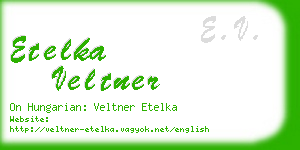 etelka veltner business card
